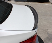 Rear lip carbon fiber performance spoiler BMW 5 series sedan 2017+