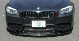 Carbon fiber front lip spoiler for BMW M5 F10, FIA Class II style