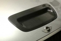 Genuine carbon fiber hood scoop for GEN 3 MINI Cooper S 2014 on