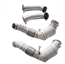 Catted Downpipes w/HS,  BMW M5, M8, X5M & X6M 2022+