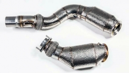 Catted downpipes for BMW M3 F80/M4 F82/F83 & M2C F87 with S55 motor