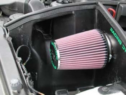 Cold air intake fits BMW 325i E46 2000 on w/integral heat shield