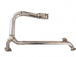 Catless downpipe for