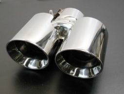 Twin Tailpipe Tip for Porsche Boxster, Boxster S / Cayman, Cayman S