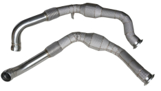 Secondary Catted w/HS By-Pass Pipe, 971 Porsche Panamera GTS/Sport Turismo 4.0L V8 2020-23