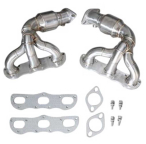 Catted Headers for Porsche 981 Boxster/Cayman 2012-16