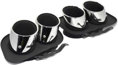 Tailpipe Tips, Chrome, Porsche 992 2019-23